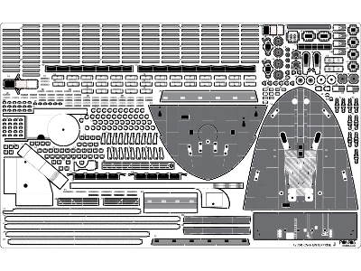 Uss Enterprise Cv-6 1942 Advanced Detail Up Set (20b Deck Blue Stained Wooden Deck) (For Trumpeter 65302) - image 22