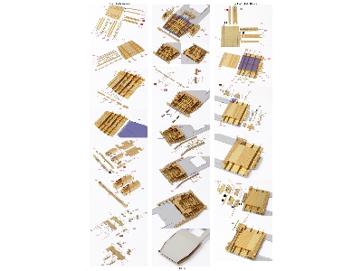 Uss Enterprise Cv-6 1942 Advanced Detail Up Set (20b Deck Blue Stained Wooden Deck) (For Trumpeter 65302) - image 27