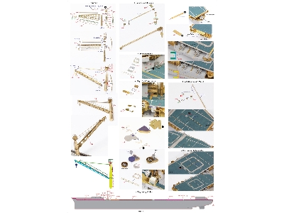 Uss Enterprise Cv-6 1942 Advanced Detail Up Set (20b Deck Blue Stained Wooden Deck) (For Trumpeter 65302) - image 37