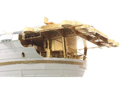 Uss Enterprise Cv-6 1942 Advanced Detail Up Set (Teak Tone Stained Wooden Deck) (For Trumpeter 65302) - image 23