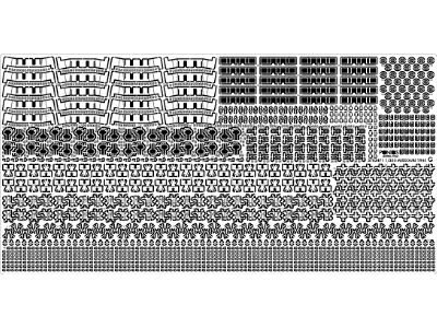 Uss Missouri Bb-63 1945 Advanced Detail Up Set (20b Deck Blue Stained Wooden Deck) (For Hobby Boss 86516) - image 5