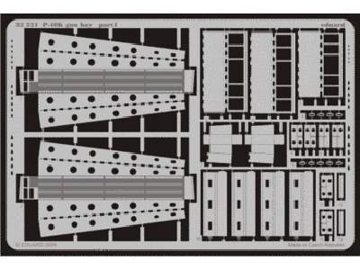 P-40K gun bay 1/32 - Hasegawa - image 1