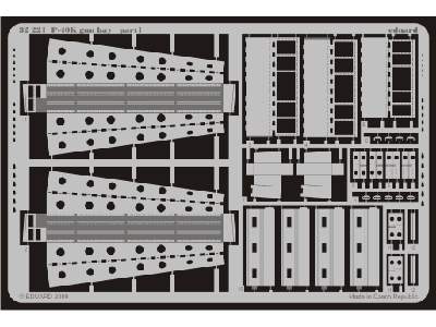 P-40K gun bay 1/32 - Hasegawa - image 2