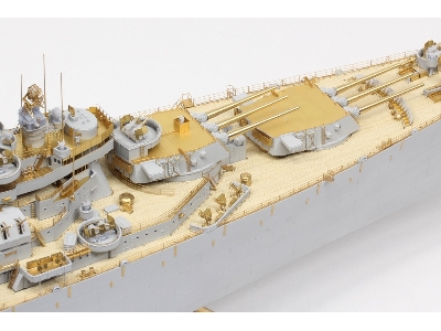 Uss Missouri Bb-63 1945 Advanced Detail Up Set (Teak Tone Wooden Deck) (For Hobby Boss 86516) - image 31