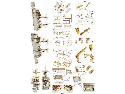 Uss Wasp Lhd-1 Detail Up Set (For Trumpeter 05611 Or Revell 05104) - image 34