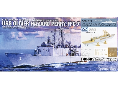 Us Navy Oliver Hazard Perry Class Advanced Detail Up Set And Academy Kit - image 1