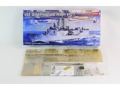 Us Navy Oliver Hazard Perry Class Advanced Detail Up Set And Academy Kit - image 7