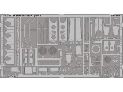 P-40M exterior 1/32 - Hasegawa - image 1