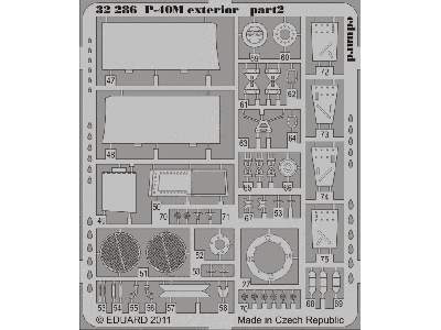 P-40M exterior 1/32 - Hasegawa - image 3