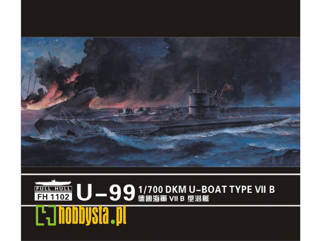 U-boat Type Vii B Dkm U-99 (2 Kits In Box) - image 1
