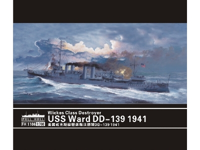 Wickes Class Destroyer Uss Ward Dd-139 (1941) - image 1