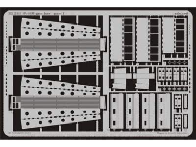 P-40M gun bay 1/32 - Hasegawa - image 1