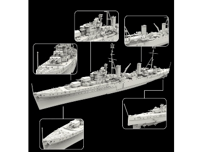 British Light Cruiser Hms Aurora (1945) - image 2