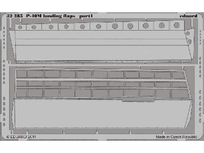 P-40M landing flaps 1/32 - Hasegawa - image 2