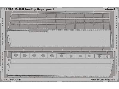 P-40M landing flaps 1/32 - Hasegawa - image 3