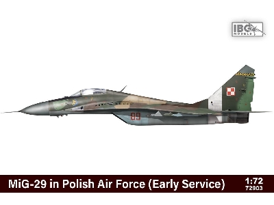 Mig-29 In Polish Air Force (Early Service) (Limited Edition - Include Additional 3d Printed Parts) - image 1