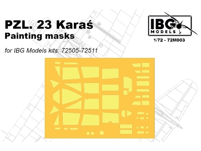 Pzl 23 Karaś (For Ibg Models Kits: 72505-72511) - image 1