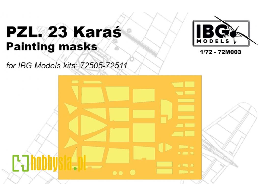 Pzl 23 Karaś (For Ibg Models Kits: 72505-72511) - image 1