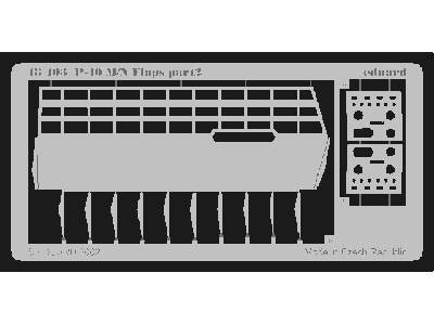 P-40M/ N flaps 1/48 - Eduard - image 3