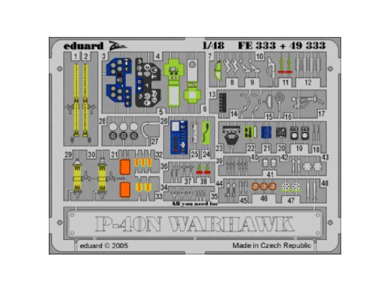 P-40N 1/48 - Hasegawa - image 1