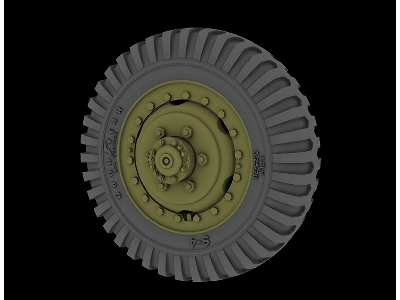 M3 "scout Car" Road Wheels Goodyear - image 1