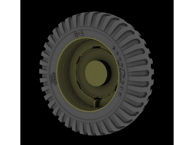 M3 "scout Car" Road Wheels Goodyear - image 3