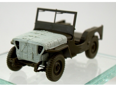 Willys "jeep" Winter Canvas Cover - image 1