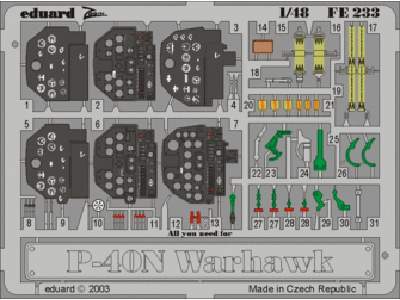 P-40N 1/48 - Eduard - image 1