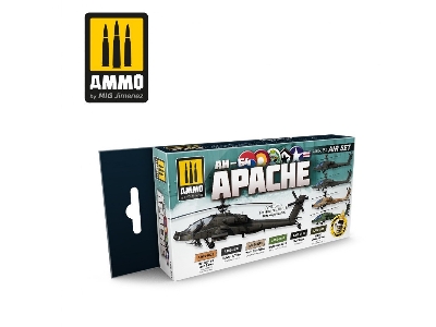 Ah64 Apache Acrylic Set - image 1
