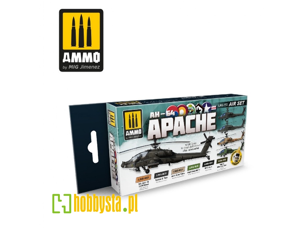 Ah64 Apache Acrylic Set - image 1