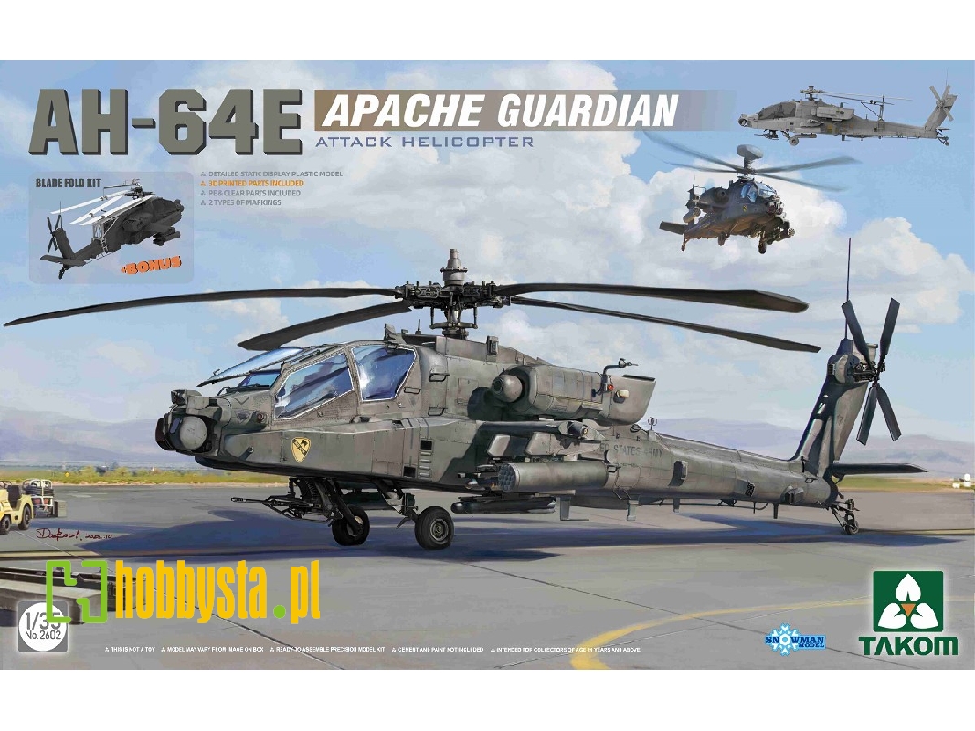 AH-64E Apache Guardian Attack Helicopter - image 1