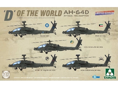 "D" of the World AH-64D Apache Longbow Attack Helicopter - Limited Edition - image 1