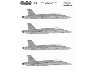 Finnish F/A-18c/D Hornets - Generic Set - image 1