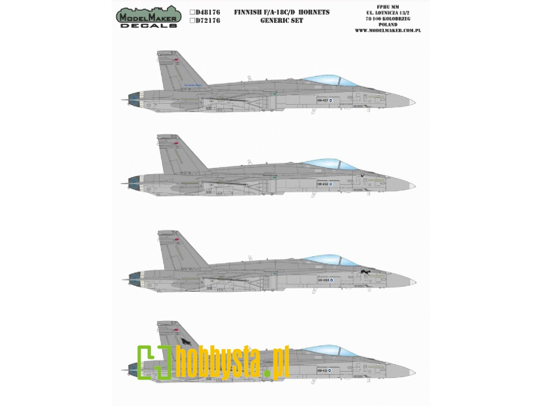 Finnish F/A-18c/D Hornets - Generic Set - image 1