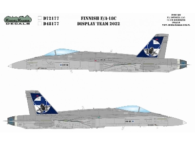 Finnish F/A-18c Display Team 2022 - image 1
