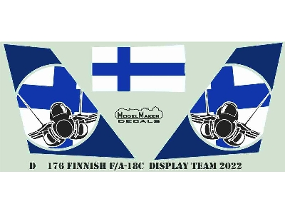 Finnish F/A-18c Display Team 2022 - image 3