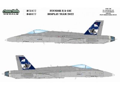 Finnish F/A-18c Display Team 2022 - image 1