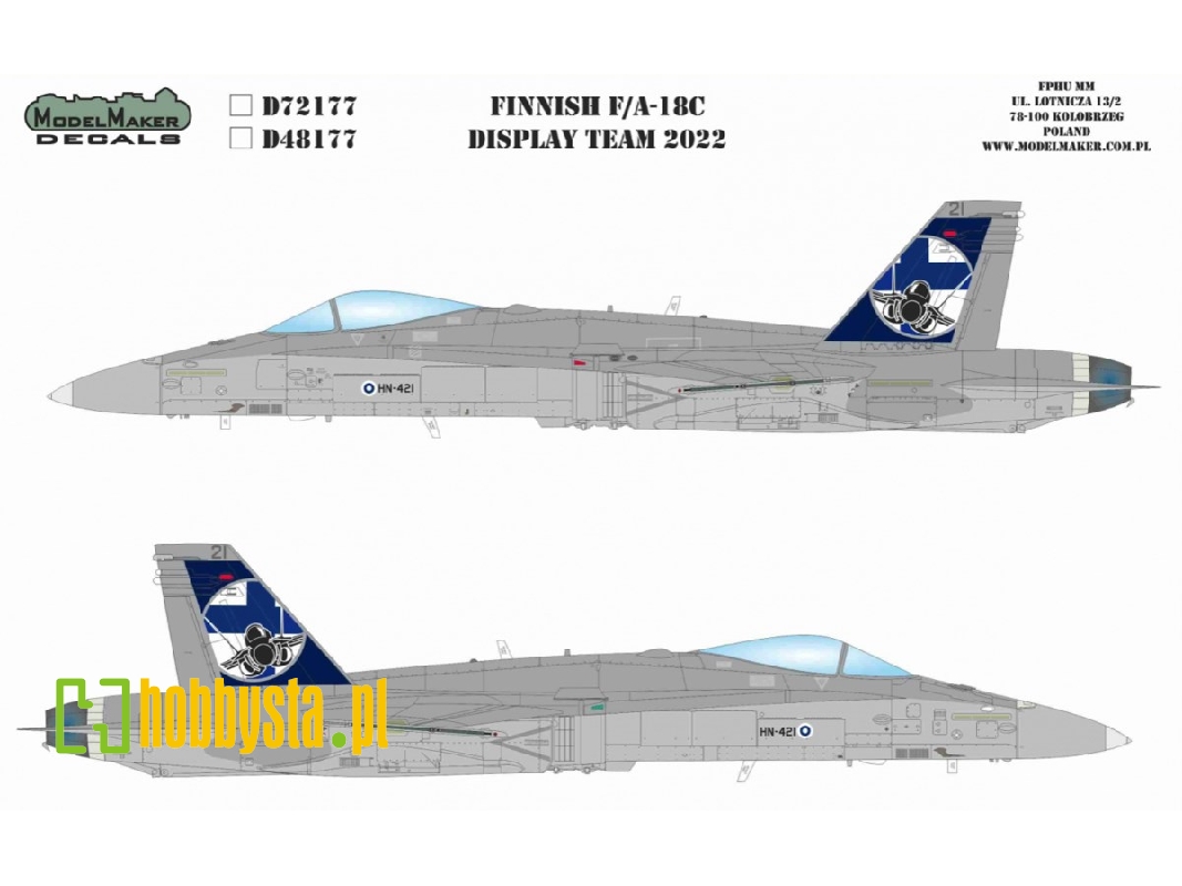 Finnish F/A-18c Display Team 2022 - image 1