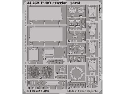 P-40N exterior 1/32 - Hasegawa - image 3