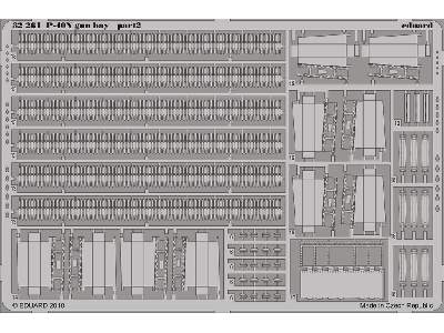 P-40N gun bay 1/32 - Hasegawa - image 3