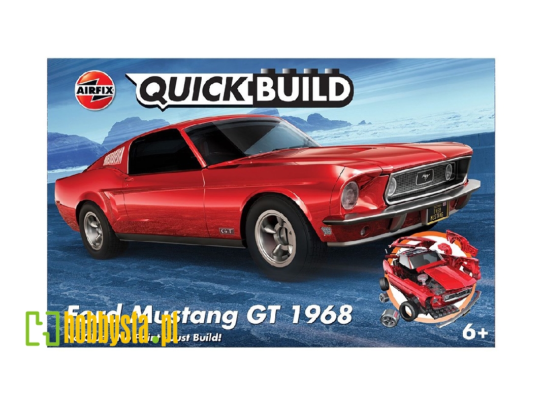 QUICKBUILD Ford Mustang GT 1968 - image 1