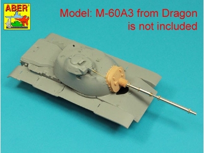 105 mm M-68 barrel with thermal shroud for  M60A3 Tank - image 14