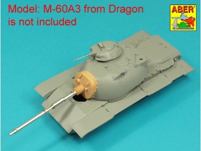 105 mm M-68 barrel with thermal shroud for  M60A3 Tank - image 15
