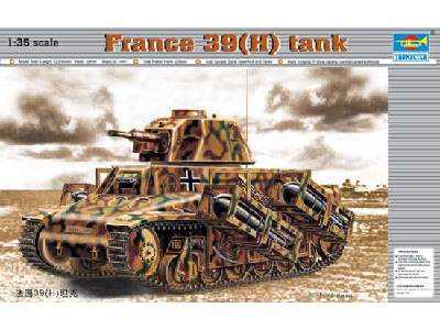 France 39(H) Tank SA 38 37mm gun - image 1