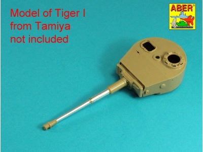 Tiger I, Ausf.E  88mm Barrel without muzzle brake - image 7