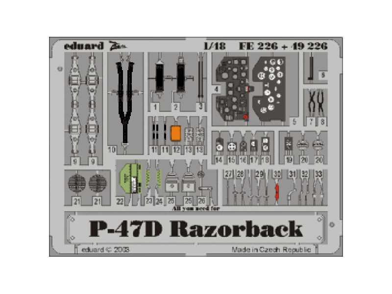 P-47D-20 1/48 - Tamiya - - image 1