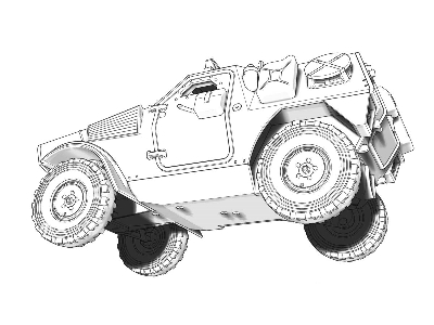 VBL (Light Armored Vehicle) short chassis 7.62 MG - image 7