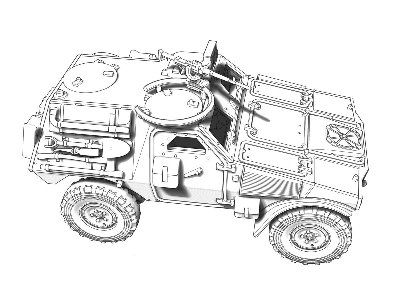VBL (Light Armored Vehicle) short chassis 7.62 MG - image 9