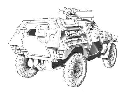 VBL (Light Armored Vehicle) short chassis 7.62 MG - image 10