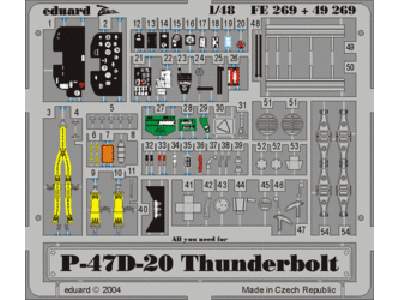 P-47D-20 1/48 - Hasegawa - - image 1